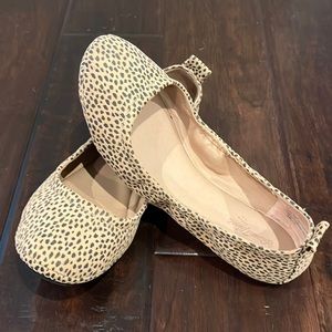Target animal print ballet flats. Size 7.5